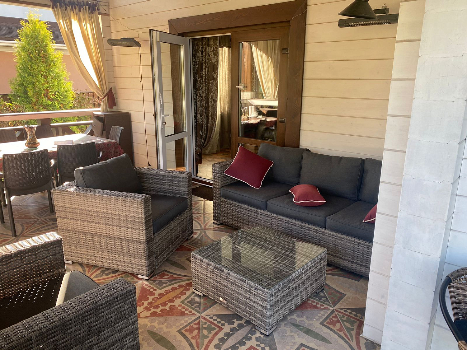 Московская область, Наро-Фоминский район, СНТ « Усадьба Жодочи» - Комплект KARL лаунж серый 